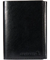 Carhartt Men's Rough Cut Trifold Wallet - Black