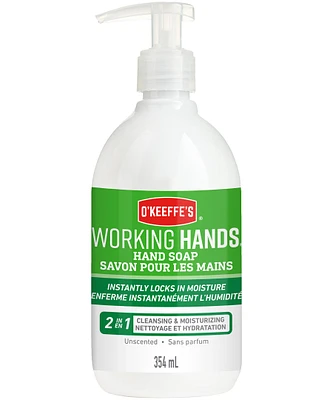 O'Keeffe's Working Hands Cleansing and Moisturizing Hand Soap - 354 mL