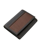 Dakota Mackenzie TriFold Leather Wallet