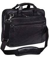 Mancini Arizona Double Compartment Briefcase