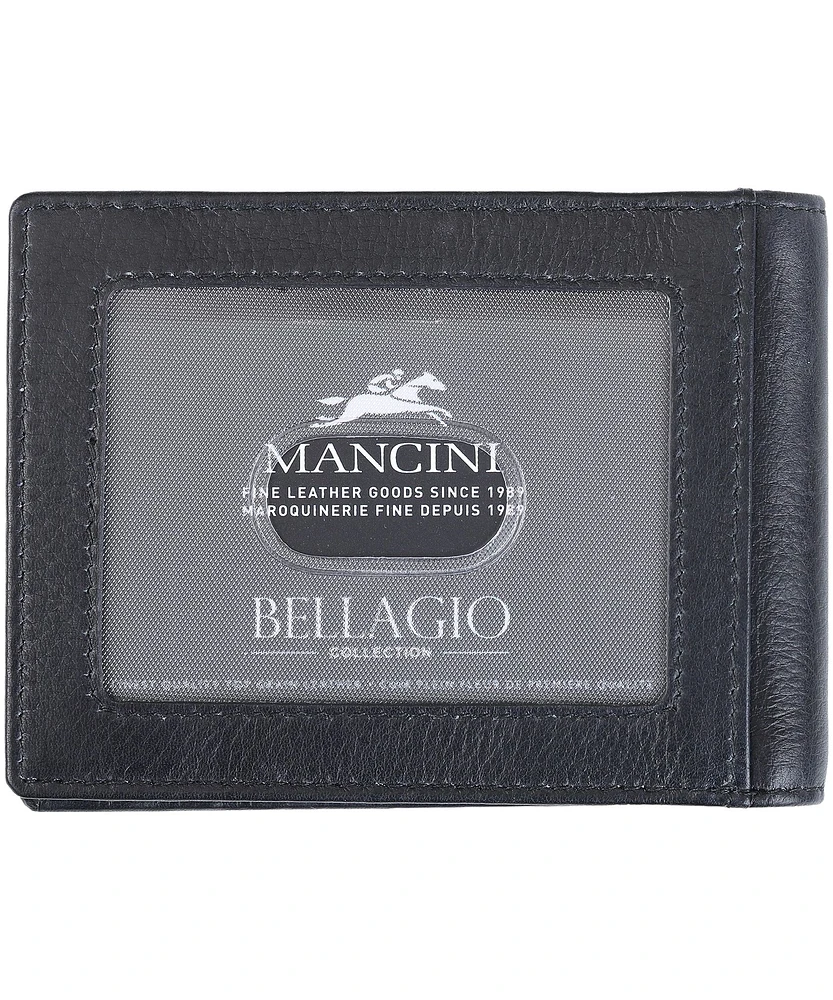 Mancini Bellagio Deluxe RFID Slim Bill Clip