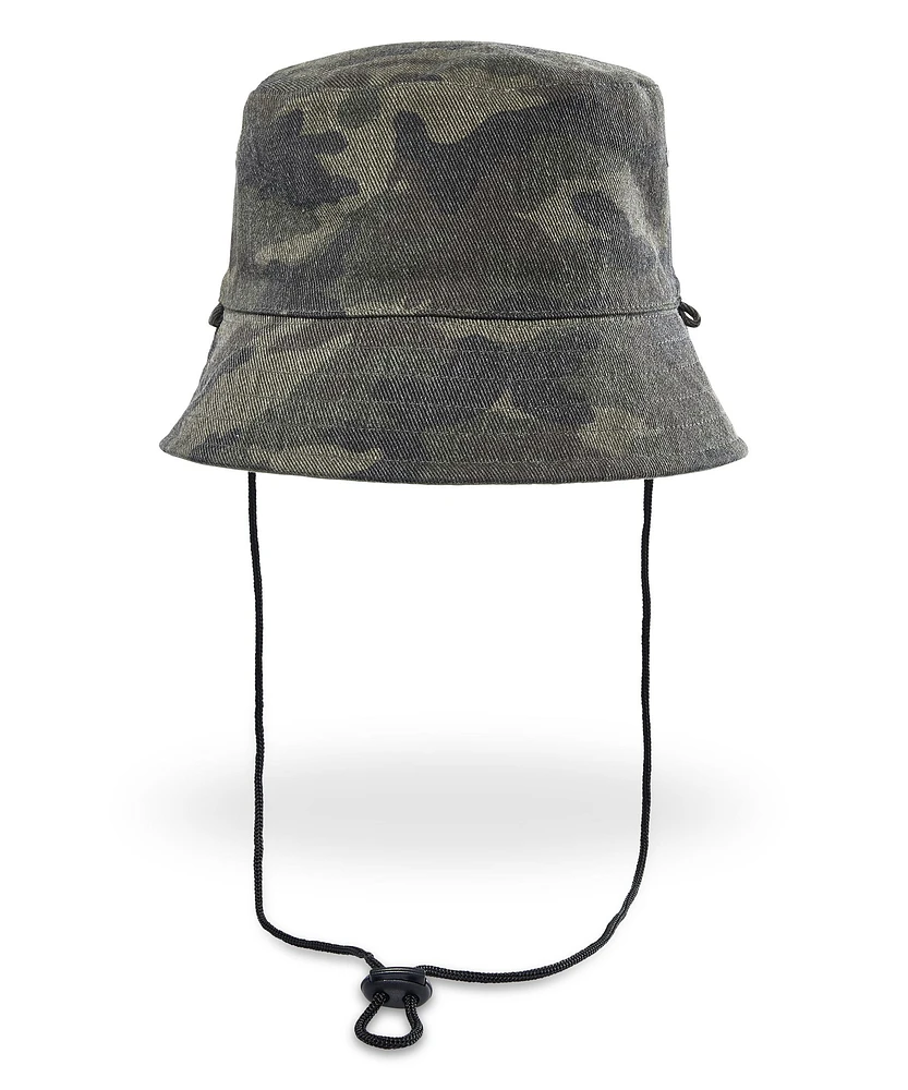 WindRiver Reversible Pigment Dyed Cotton Twill Bucket Hat