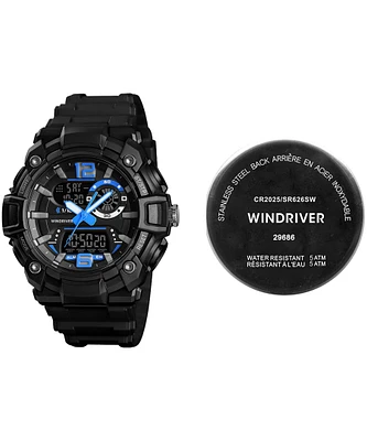 WindRiver Analogue Digital Watch - Blue