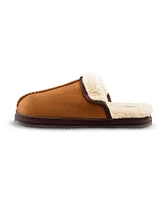 WindRiver Men's Faux Suede Mule Sherpa Lined Slippers