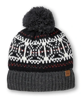 WindRiver Heritage Fair Isle Toque with Pom