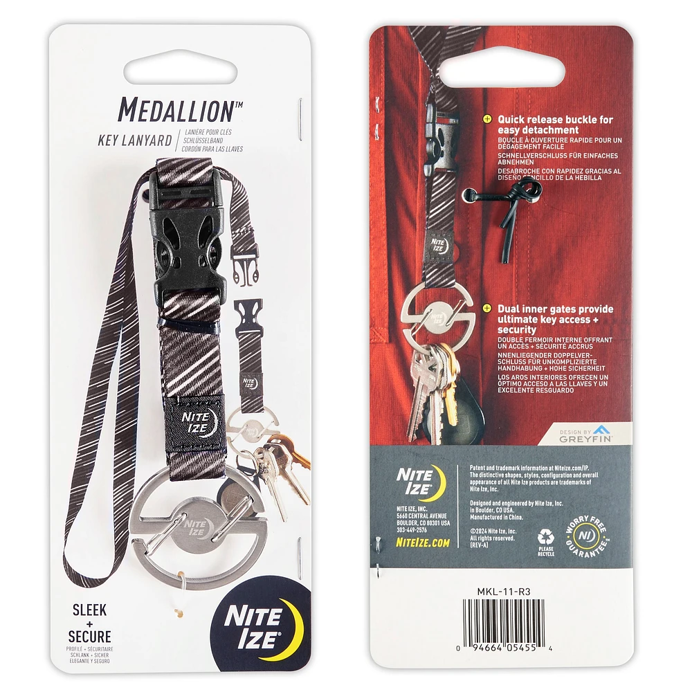 Nite Ize Medallion™ Key Detachable Lanyard