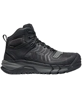 KEEN Utility Men's Composite Toe Plate Kansas City Waterproof Mid Safety Hiker - Black