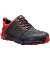 Timberland PRO Men's Radius Athletic Safety Shoes - Black/Red