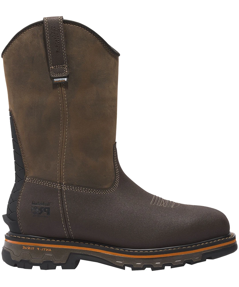 Timberland Pro Men's True Grit 8 Inch Composite Toe Plate Pull On Work Boot