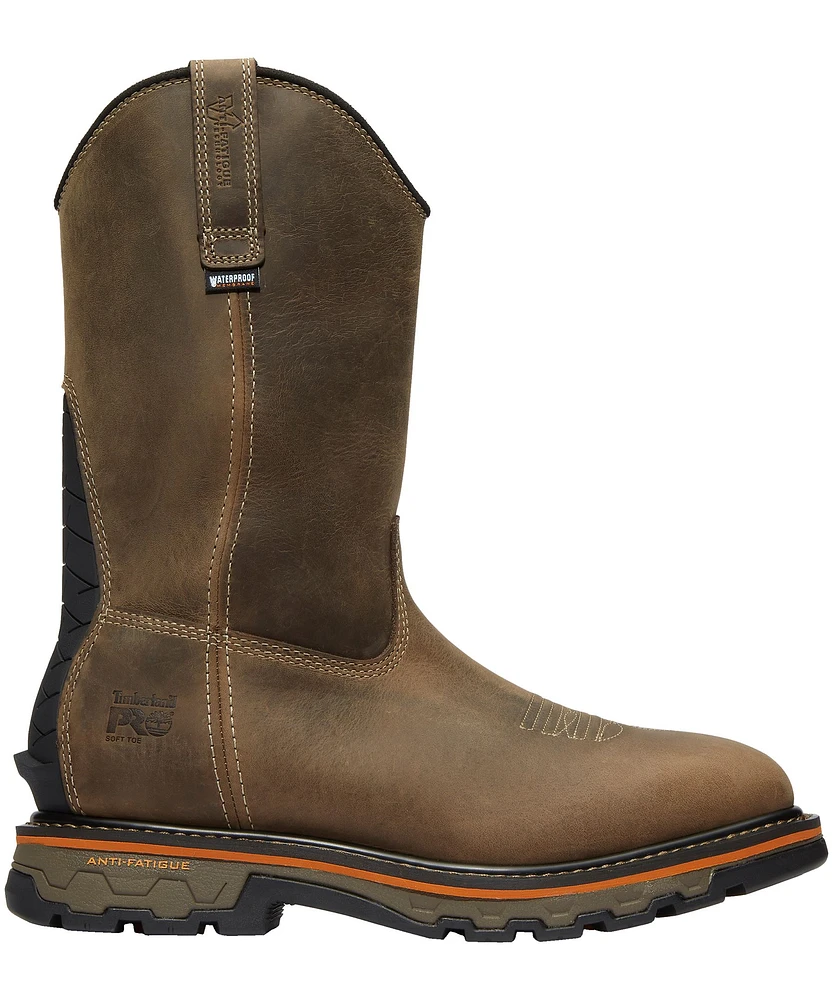 Timberland Pro Men's Soft Toe True Grit Pull On Boot