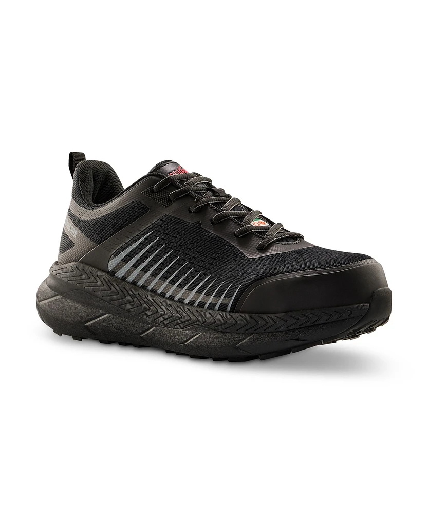 Aggressor Men's Steel Toe Plate Athletic Safety Shoes