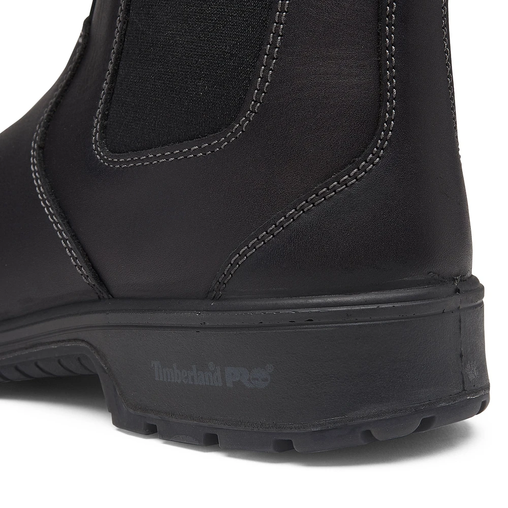 Timberland Men's Nashoba 6 Inch Composite Toe Plate Pull On Work Boots