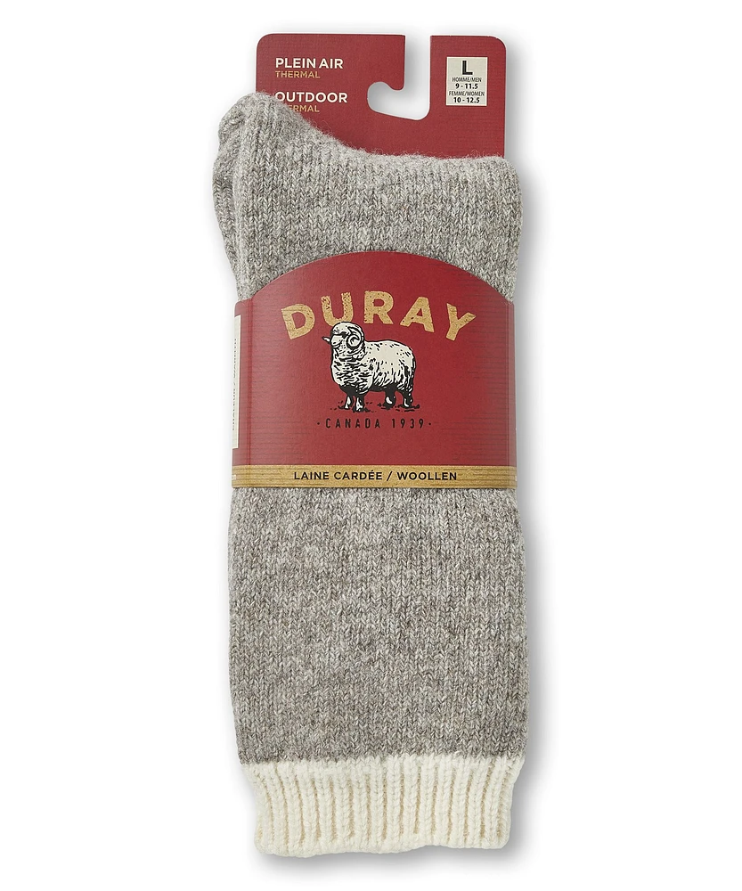 Duray Men's Thermal Wool Socks