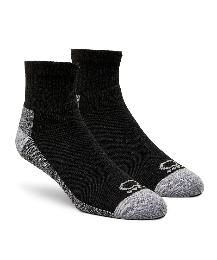 Matrix Men's 2-Pack Quarter Crew Sport Socks