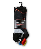 Matrix Men's 3 Pack Low Cut Sport Socks with Tab