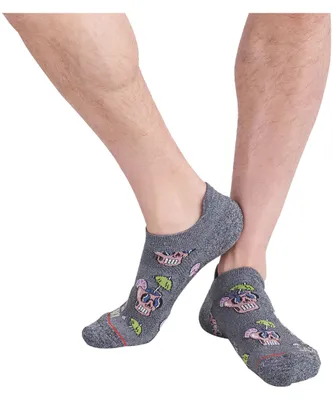 SAXX Men's Casual Ankle Socks - Drunken Skulls