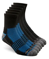 Men's 6 Pack Fastdry Quarter Crew Sport Socks