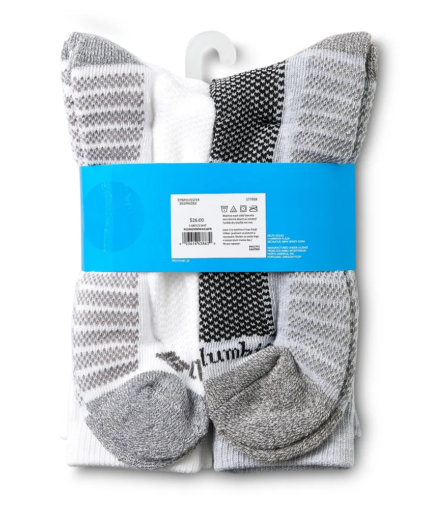 Men's 6 Pack Fastdry Sport Crew Socks