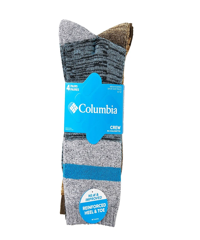 Columbia Men's 4-Pack Moisture Control Boot Sock