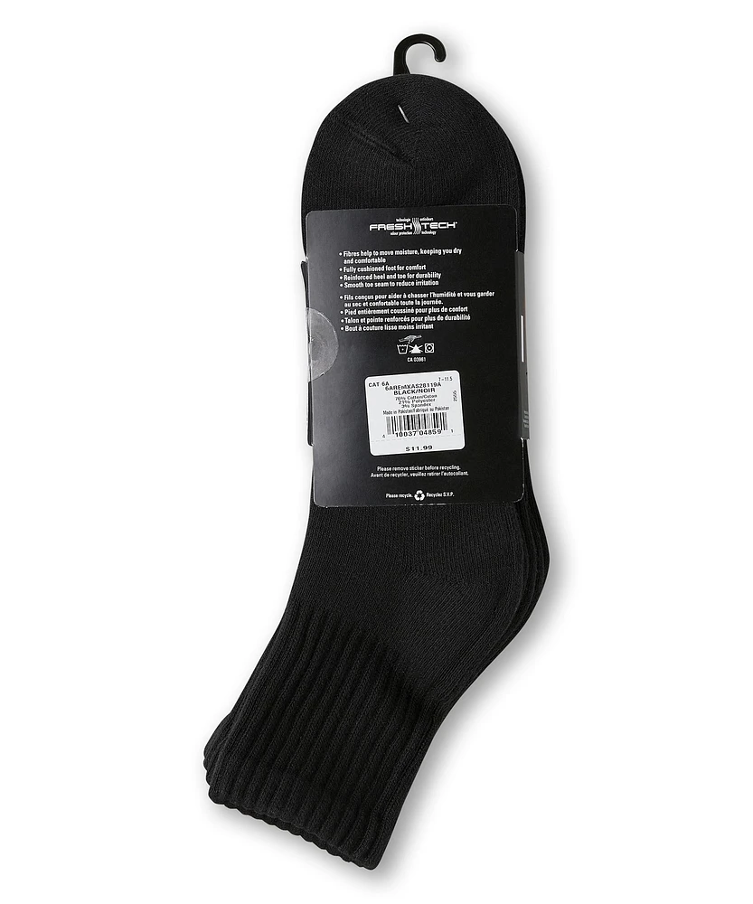 Matrix Men's 3 Pack Quarter Sport Socks