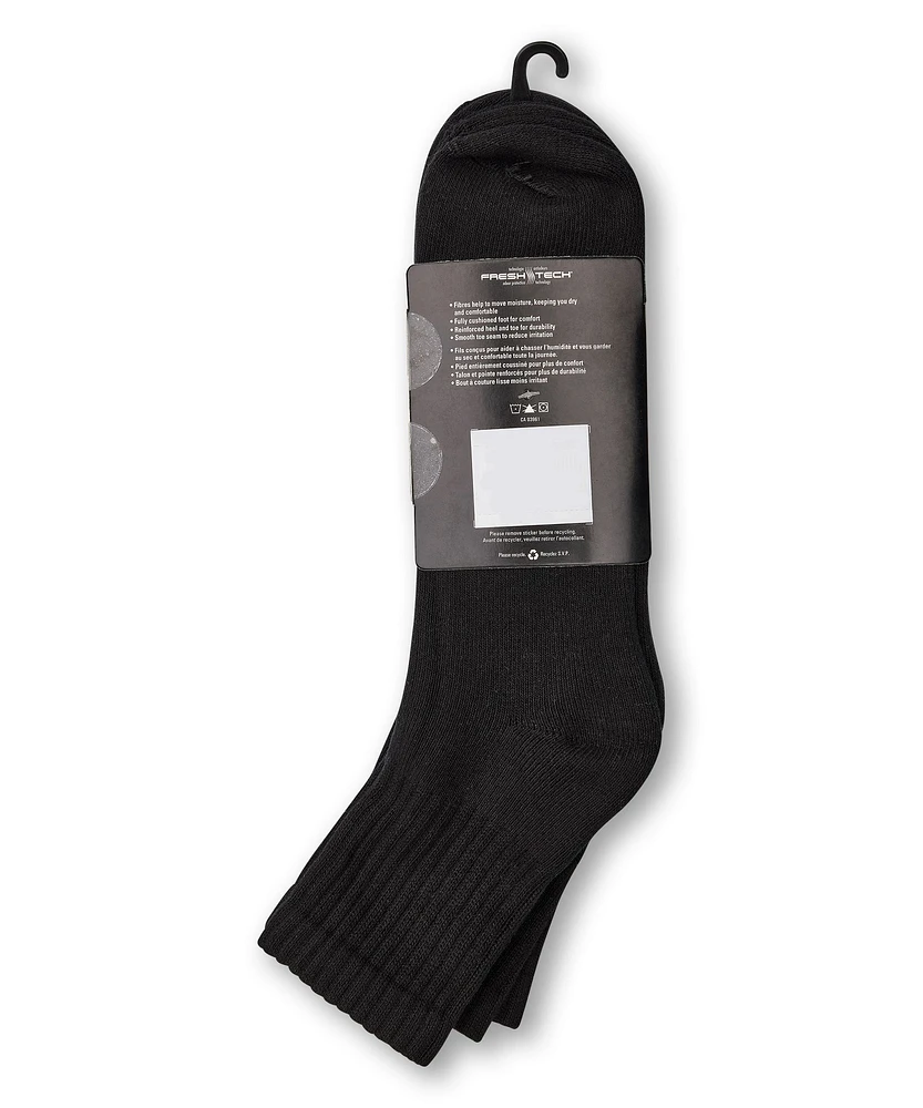 Matrix Men's 3 Pack Quarter Sport Socks