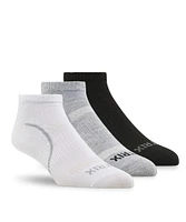 Matrix Men's Flat Knit Low Cut Sport Socks, 3 Pack