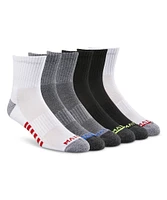 Matrix men's 6 Pack Quarter Sport Socks