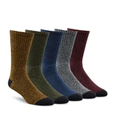 Denver Hayes Men's Casual Crew Socks, 5 Pack