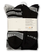 Merrell Men's Thermal Hiking Crew Socks, 4 Pack