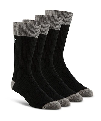 Columbia Men's Basic Crew Socks, 4 Pack