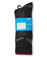 Columbia Men's Poly Mesh Crew Socks