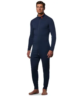 Helly Hansen Men's Lifa Max Combination Base Layer One Piece Thermal Suit Navy