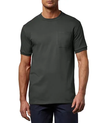 Aggressor Men's Crewneck Short Sleeve Solid Work T-Shirt With FRESHTECH