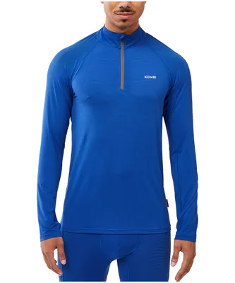 Kombi Men's Redheat Active Base Layer Zip Top