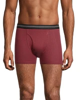 Denver Hayes Men's 3 Pack Solid Boxer Briefs