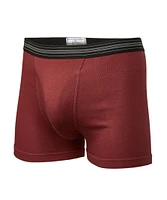 Denver Hayes Men's 3 Pack Solid Boxer Briefs