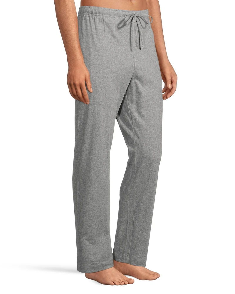 Denver Hayes Men's 2 Pack Elastic Drawstring Lounge Pants