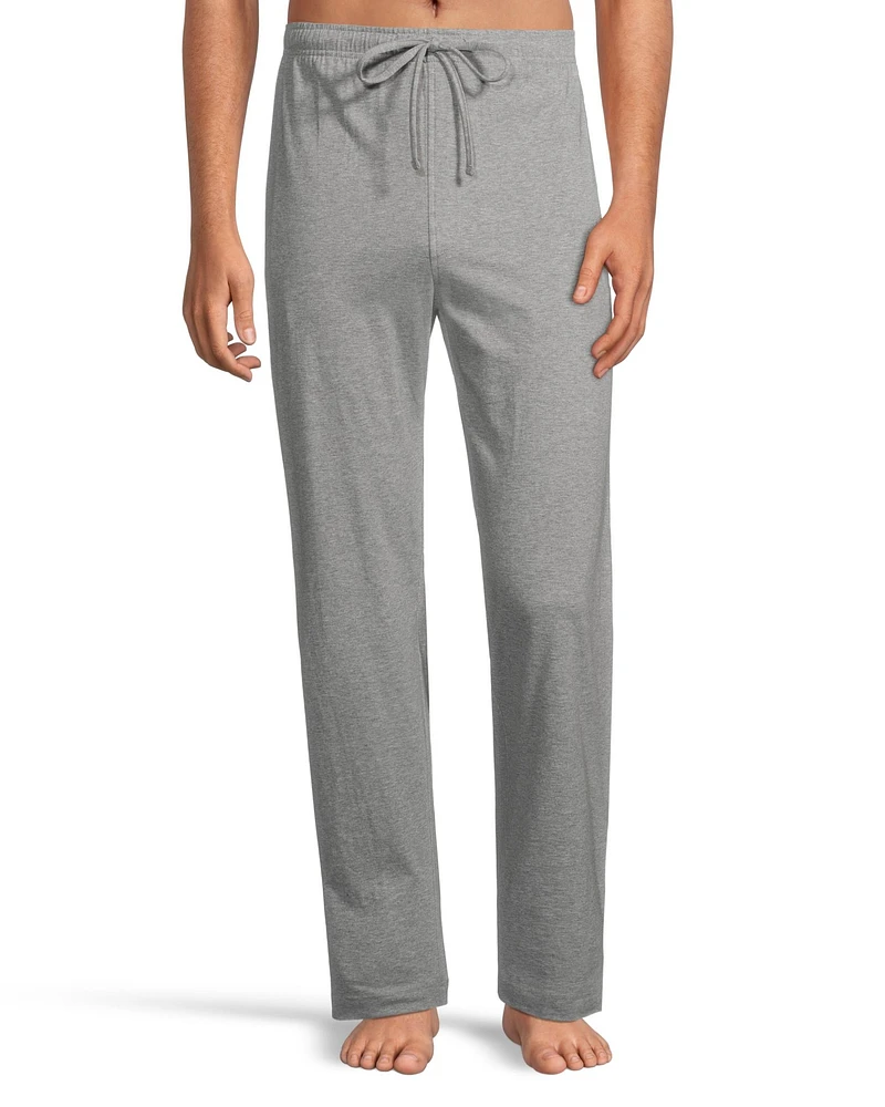 Denver Hayes Men's 2 Pack Elastic Drawstring Lounge Pants