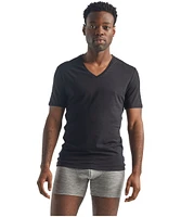 Icebreaker Men's Anatomica Short Sleeve V Neck Base Layer Top