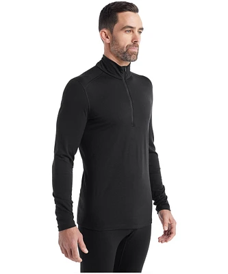 Icebreaker Men's 200 Oasis Long Sleeve Half Zip Base Layer Top