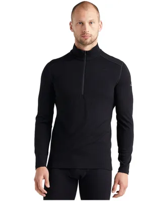 Icebreaker Men's 260 Tech Long Sleeve Half Zip Base Layer Top