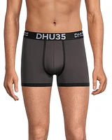 Denver Hayes Men's 3 Pack Fashion Microfiber Heat Press Trunk Brief