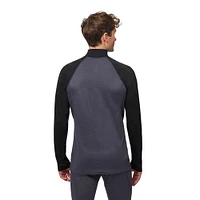 Kombi Men's Merino Blend Baselayer Zip Top