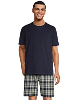 Denver Hayes Men's Woven Short and T Shirt Set