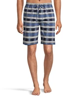 Denver Hayes Men's Jersey Plaid Lounge Shorts