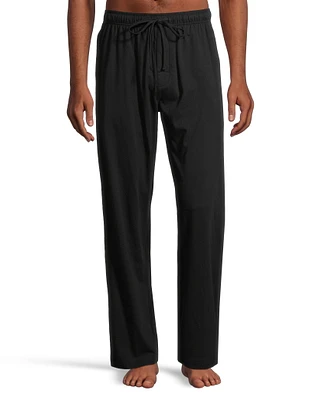 Men's Jersey Lounge Pants With Elastic Waistband and Drawstring