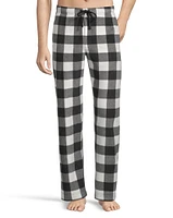 WindRiver Men's Heavy Fleece Plaid Lounge Pants