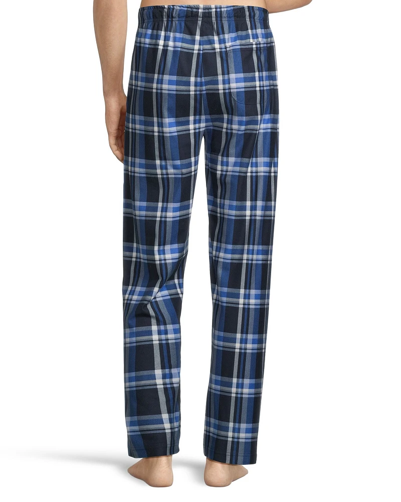 WindRiver Men's Fleece Plaid Lounge Pant