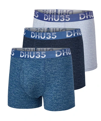 Denver Hayes Men's Cotton Stretch Boxer Briefs, 3 Pack