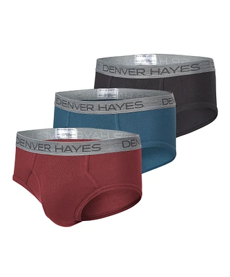 Denver Hayes Men's Basic Briefs, 3 Pack